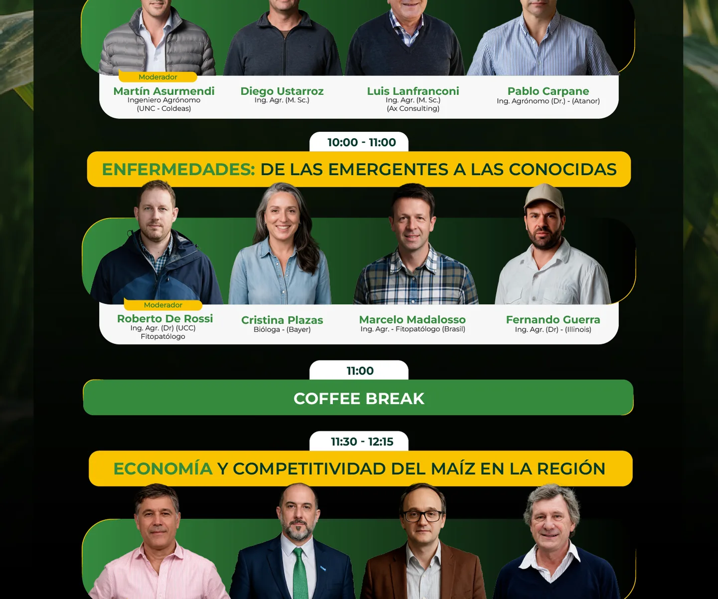 Programa 2026 del Congreso Internacional de Maíz, parte 2 de 18