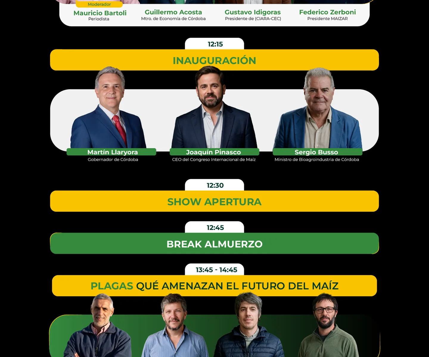 Programa 2026 del Congreso Internacional de Maíz, parte 3 de 18