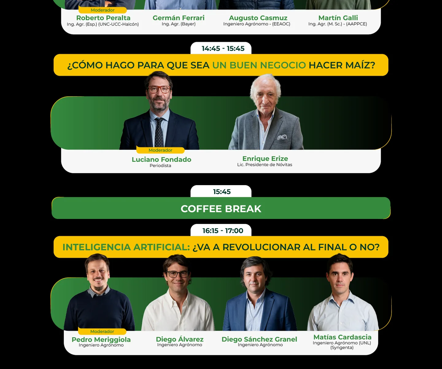 Programa 2026 del Congreso Internacional de Maíz, parte 4 de 18